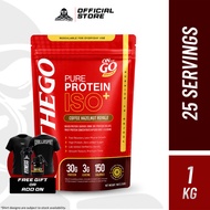 ONTHEGO Whey Isolate Pure Protein Blend Halal Whey Lab Tested Protein (1KG/2.2LBS)