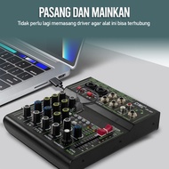 DSP 99 Effects 4 Channel Bluetooth Karaoke Audio Mixer - LM4-DSP