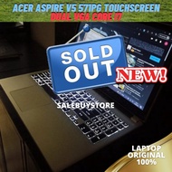 laptop acer core i7 dual vga v5 571pg touchscreen