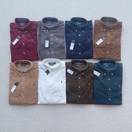 Polo Ralph Lauren men women corduroy blue green red brown white shirt vintage 男女同款 復古燈芯絨恤衫襯衫 藍綠紅啡白