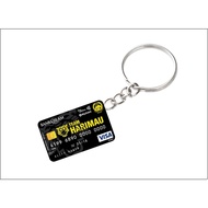 bank islam team harimau atm debitcard keychain 2d