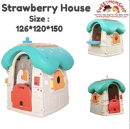 Mainan rumah rumahan anak strawberry playhouse