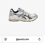 JJJJound X Asics Gel-Kayano 14 white/Navy