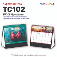 [TC102] Table Calendar 2026 | Desktop Calendar 2026 | Motivational Ready Made Table Calendar | Kalen