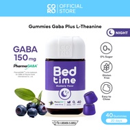 CORO Gummies Gaba Plus L-Theanine รส Blueberry 40 กัมมี่