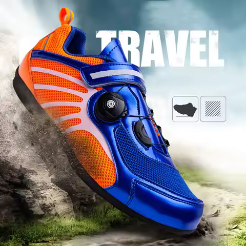 Unisex Cycling Shoes, Clipless Cycling Shoes, Chameleon Cycling Shoes, Rubber Sole Cycling Shoes