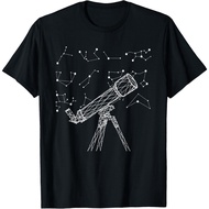 Star Constellations Galaxy Telescope Outer Space Astronomy Gift Unisex T-Shirt