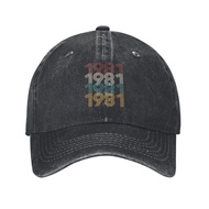 41 Years Old Born In 1981Newest Convenient Cotton Baseball caps
