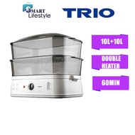 Trio/Khind Food Steamer (20L/10L + 10L) TFS-18 / (22L/11L+11L)  SE3900