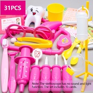 Doctor Toys for Kids 53/31PCS Doctor Pretend Play Set Children Medical Dentist Tools Stethoscope Edu