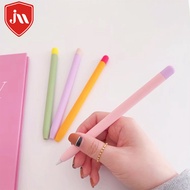 Touch Contrast Color Silicone Protective Case Suitable for Apple Pencil 2nd Generation Pen Case iPad Pencil Pen Case