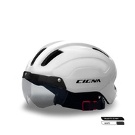 Cigna Ts-32 Bike Visor Helmet - Bicycle Helmet - White (Not Rockbros)