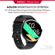Aolon GTR Mini Smart Watch Bluetooth Call Heart Rate Blood Pressure DIY Wallpaper Sport Waterproof S