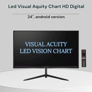 Snellen Digital , Visual Acuity Chart, Snellen Chart, I-Chart 24" HD