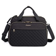 LEQUEEN New Style Waterproof Diaper Bag Black Large Capacity Travel Bag Multifunctional Maternity M