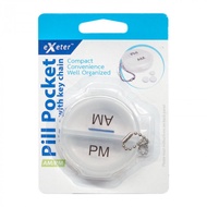 EXETER POCKE Pill Box Pocket Morning-Even With 2 Straps
