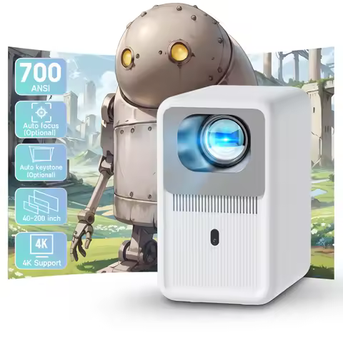 C30N 4K Wifi Portable Mini Projector High Definition Ceiling Cheap Movie Android Projector 5G Smart
