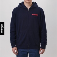 WRANGLER เสื้อฮู้ดดี้มีซิปผู้ชาย รุ่น WR F425MZIPF44