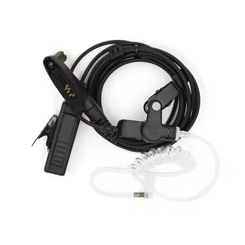 ANYSECU Air Tube Earpiece For 4G Network Radio A970S A420 F22 F25 W5 7S+ Kirisun DP660 DP665 TP620 T