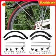 [Flourish] Folding Bike Mud Guard 14'' 20'' Wheel Front Rear Mudguard Set Accessories