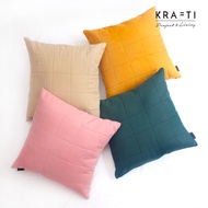 Krafti Project & Living - Sofa Cushion Quilting Cushion/ 50x50 Cushion/ 50x50 Basic Quilted/