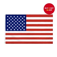 2x3 ft 3x5 ft United States US USA American Flag Bendera Amerika Syarikat 2x3 kaki dan 3x5 kaki