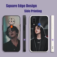 Casing For iPhone X XS MAX XR 13 Pro 7 8 Plus bts Jeon Jungkook Park Jimin Min Yoongi UHW06 Phone Case Square Edge