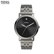 Fossil Men's Lux Luther Smoke Stainless Steel Watch BQ2419