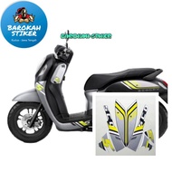 Striping stiker polet list motor motor Honda scoopy sporty 2022 2023