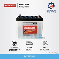 [ Installation Provided ] NS60S | NS60LS Motolite Heavy Duty (Wet) Car Battery Bateri Kereta Saga | Wira | Waja | Vios