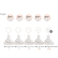 [New model] Hegen baby bottle nipples are guaranteed to be genuine - replacement nipples size 1/2/3 