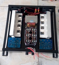 power amplifier1000w rakitan cod.. kapasitas 12inc x4 menggunakan trafo 5a besar murni .. bisa di pa