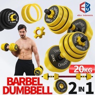 Ready EBUY 20KG Dumbbell Barbell Set Fitness Equipment Weight Lifting