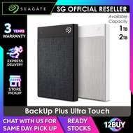 Seagate BackUp Plus ULTRA TOUCH 1TB 2TB 2.5IN USB-C USB3.0 Black White 12BUY.MEMORY