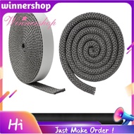 Flat Stove Door Window Glass Gasket 3Pcs Gasket Rope Kit 7/8" 78.7" Wood Stove Door 5/8" X 1/8" Self