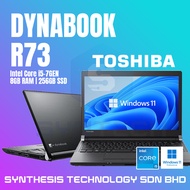 RM522.22 I5 7GEN Toshiba Dynabook R73 Cheaper i5 Laptop Laptop Student Laptop i5 USED REFURBISHED