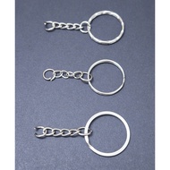 10/50PCS DIY Metal Keychain Rings Accessories Handmade craft Keychain