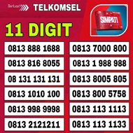 Nomor cantik Telkomsel Simpati 11 Digit - Nomor Super - kartu perdana - Sim card - Telkomsel prabaya