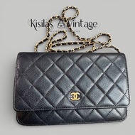 Chanel Caviar WOC金扣