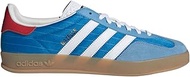 adidas Men's Gazelle Indoor Sneaker, Bright Blue/Cloud White/Gum, 6.5