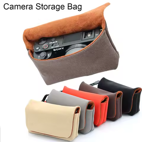 Camera Storage Bag for Sony ZV1 ZVE10 WX500 WX350 Camera Protective Bag for Canon SX740 G7XIII G7XII