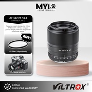 (READY STOCK) - Viltrox AF 56mm f1.4 Lens For Sony E Mount | Fujifilm FX | Nikon Z Mount