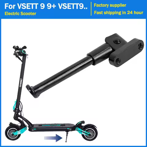 Electric Scooter Foot Support for VSETT 9 9+ VSETT9 VSETT9+ Kick Scooters Kickstand 16.5CM Side Foot