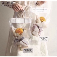 Transparent flower bag, Korean flower bag