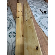 Pine wood panel 6cmx19cm long 79cm [TV6X19] + smooth planing on 4 sides