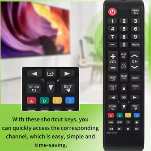 BN59 01199F Universal Remote Control For Samsung SMART TV Compatible With UN32J4500AFXZA UN50J6200AF