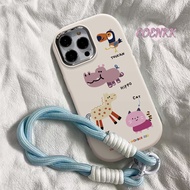 Nil horse cartoon phone case for iPhone13 11 15 pro xs XR 14 plus 12 pro max 7+ 8+ Xs Max Y04077