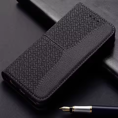Magnetic Leather Case For Xiaomi Redmi Note 13 12 11 10 Pro Plus 5G 4G 11S 10S 10T Credit Card Slot 