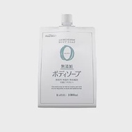 日本【 熊野油脂】 PharmaACT 無添加沐浴乳 1000ml 補充包