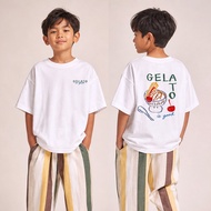 Amigo Kids Short Sleeve Boxy - Gelato Boxy Short Sleeve Kids T-Shirt
